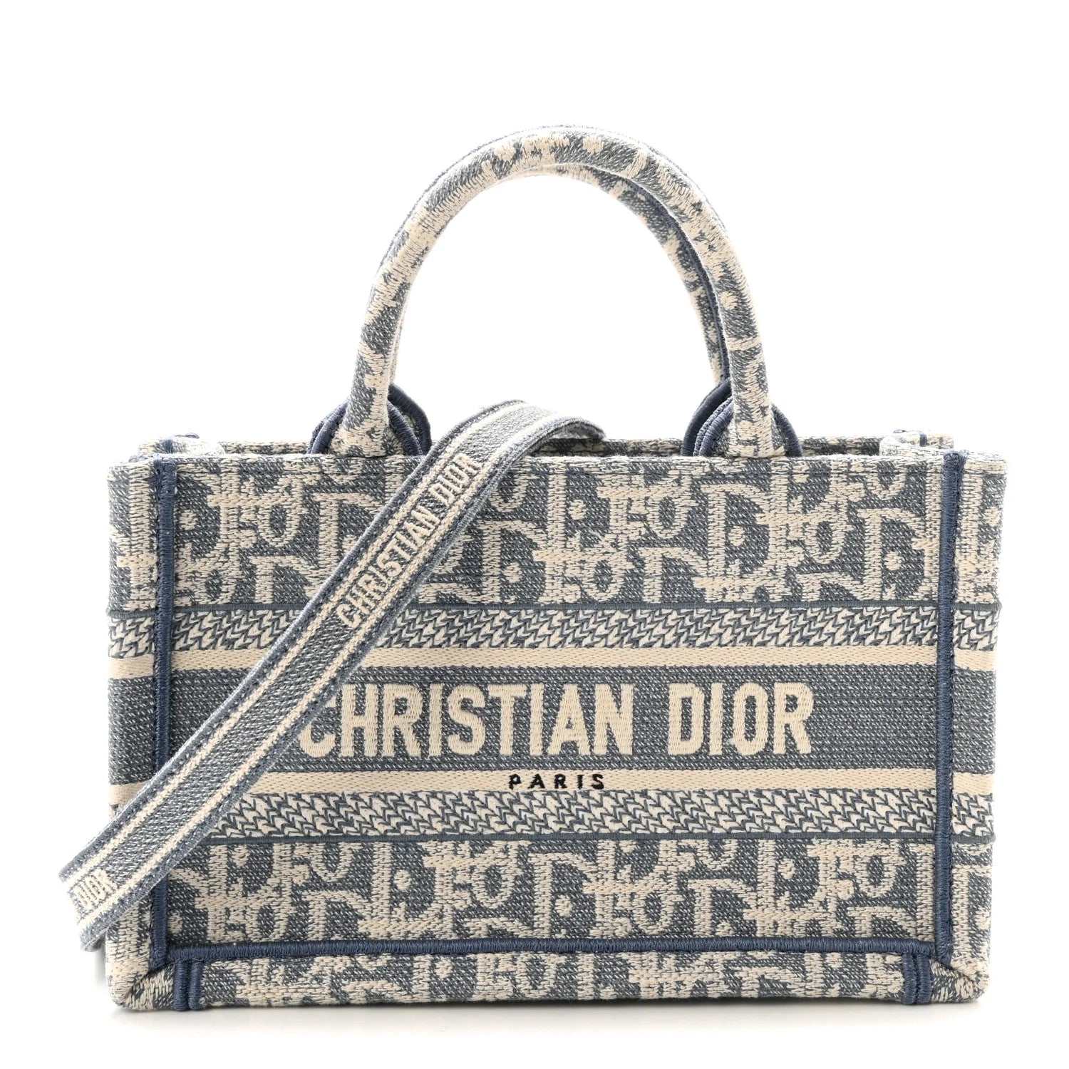 Dior Mini Blue Oblique Tote