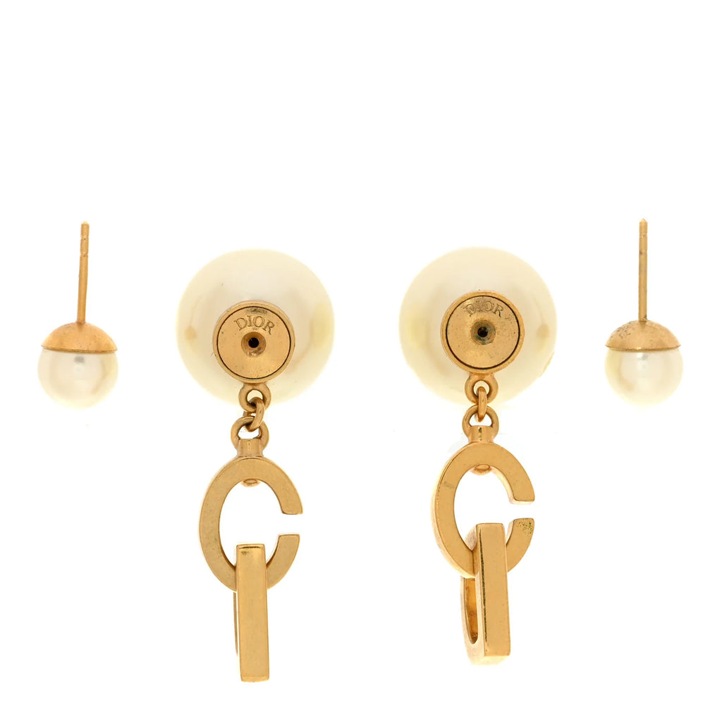 Dior Gold CD Tribales Earrings