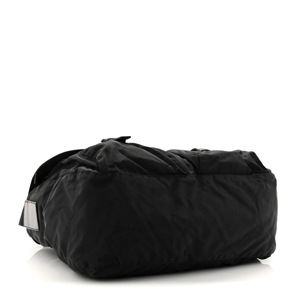 Prada Black Nylon Messenger Bag