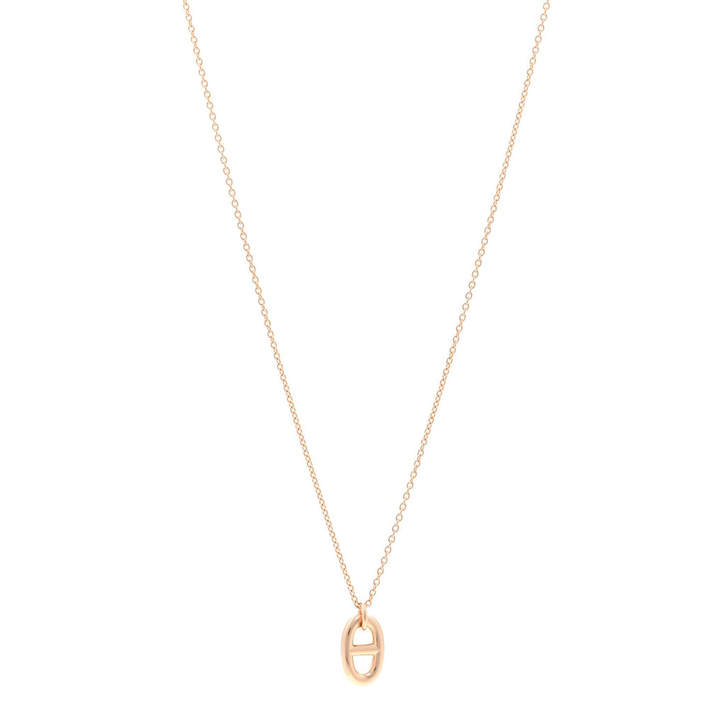 Hermes Rose Gold Farandole Necklace