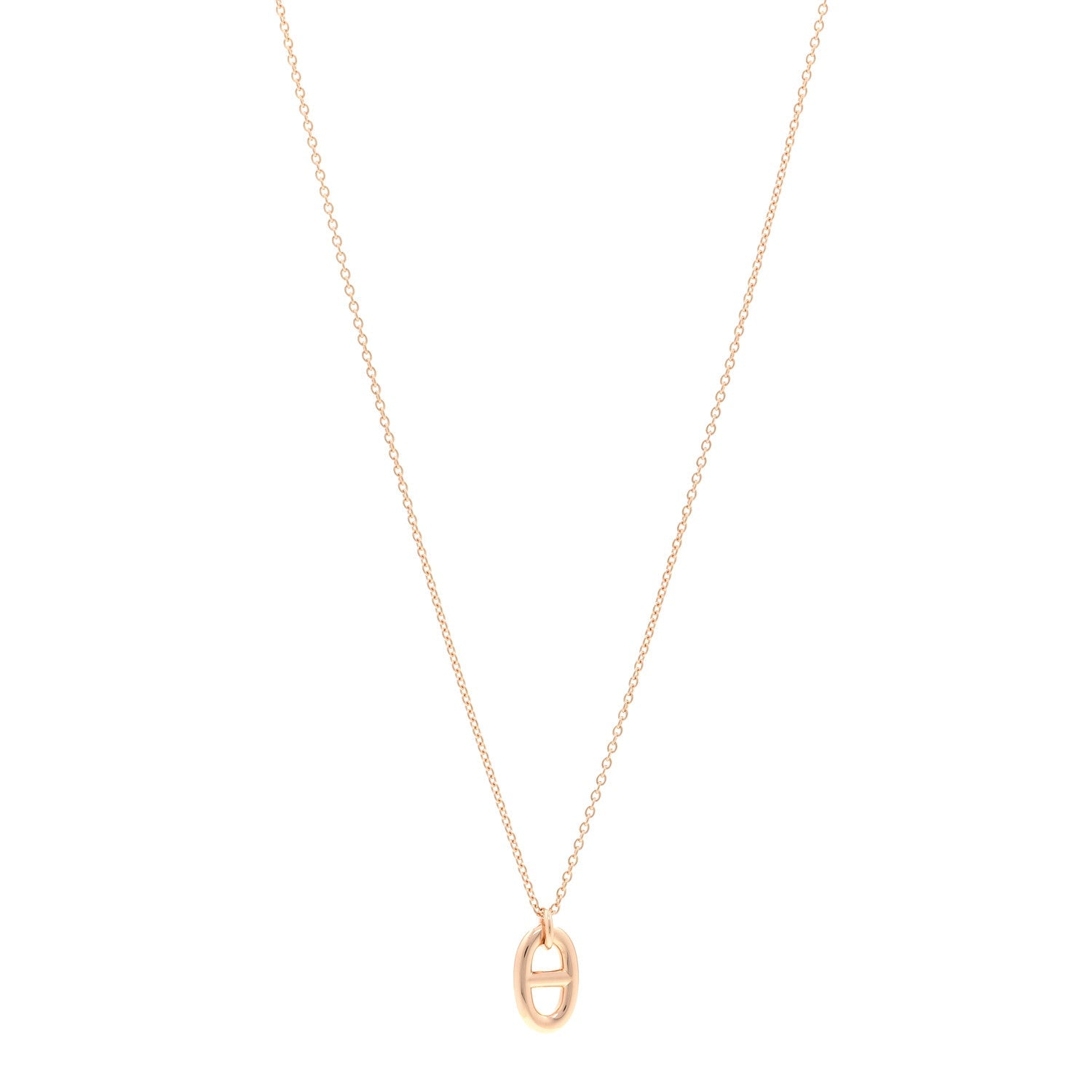Hermes Rose Gold Farandole Necklace