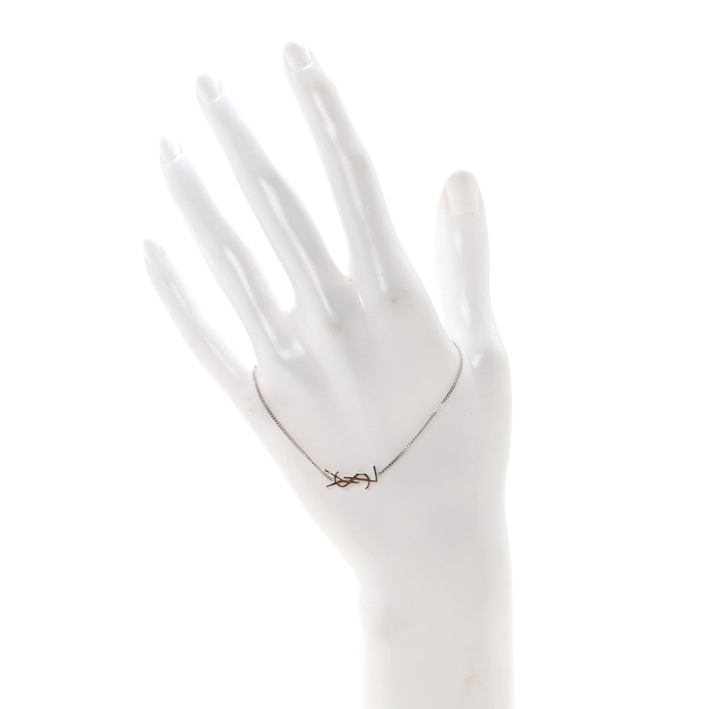 Saint Laurent Silver YSL Bracelet