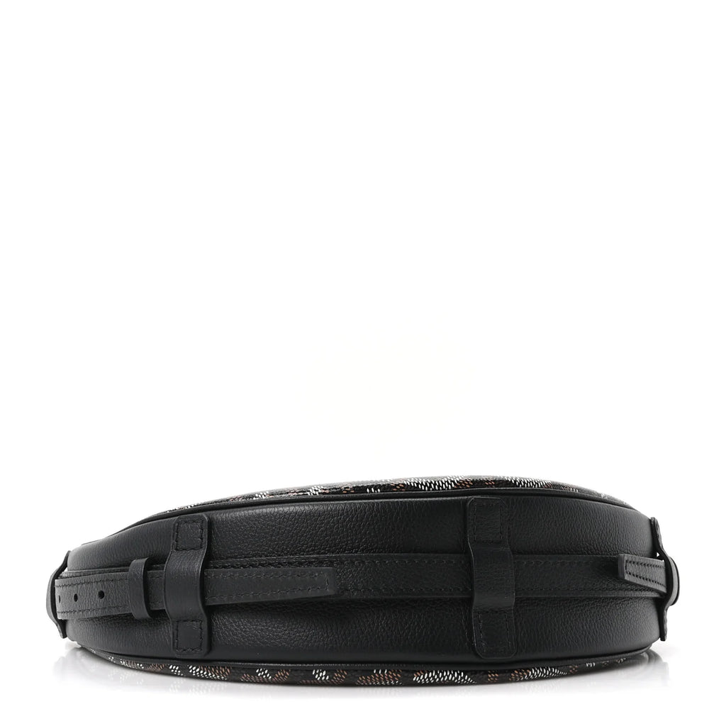 Goyard Black Goyardine Belvedere Bag