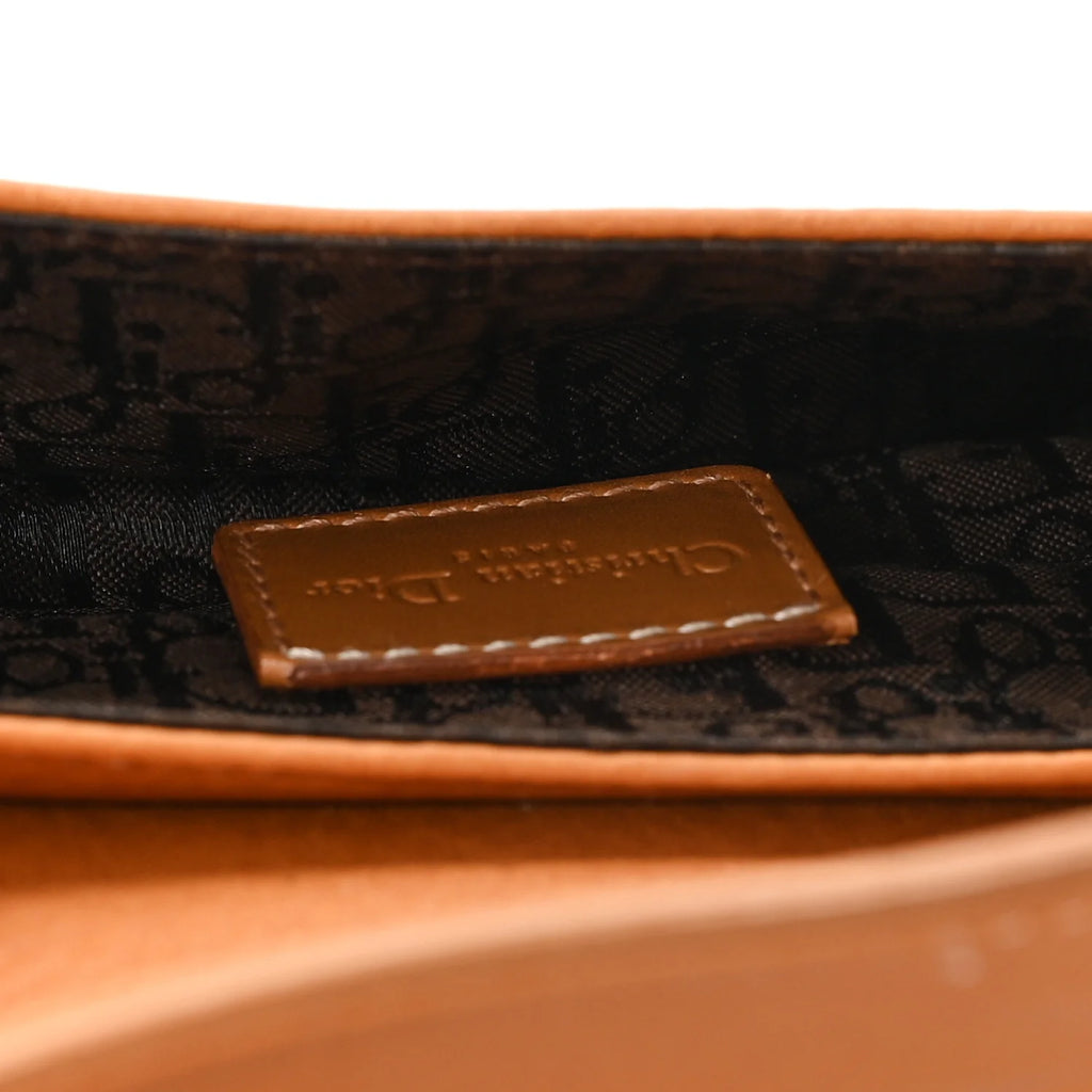 Dior Tan Grained Leather Saddle