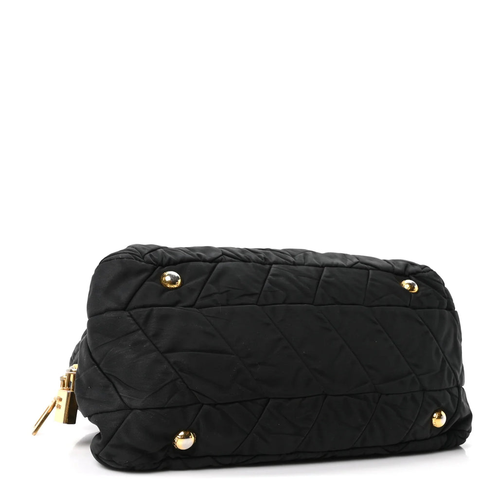 Prada Black Quilted Nylon Bag