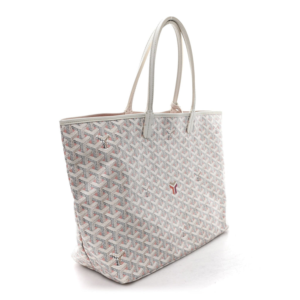 Goyard White Goyardine Saint Louis