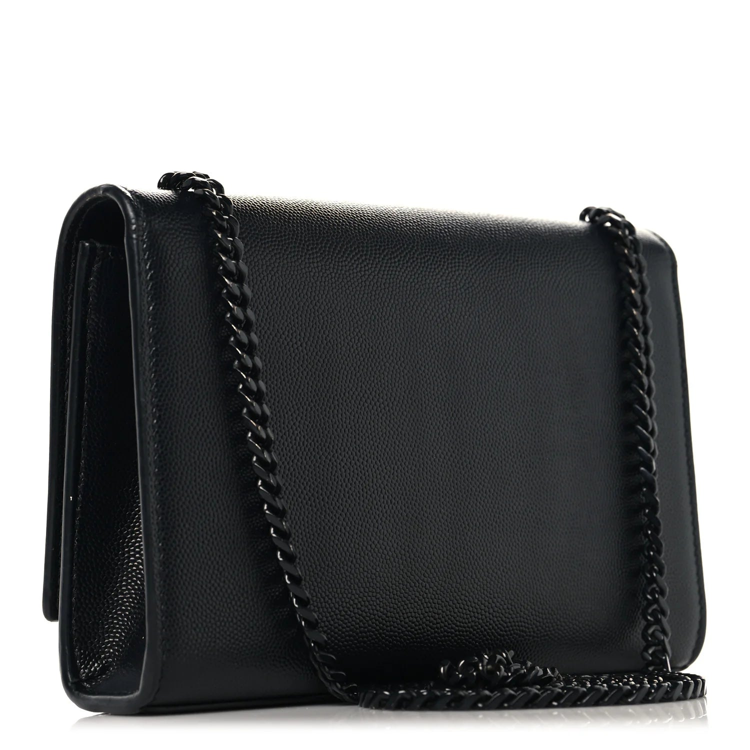 Saint Laurent Black Grained Bag