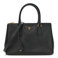 Prada Black Saffiano Galleria Bag