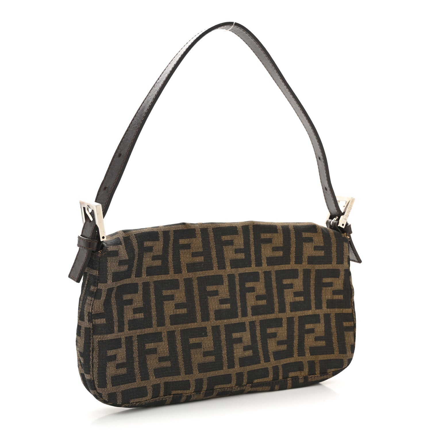 Fendi Zucca Monogram Canvas Baguette