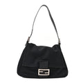 Fendi Black Mamma Baguette Bag