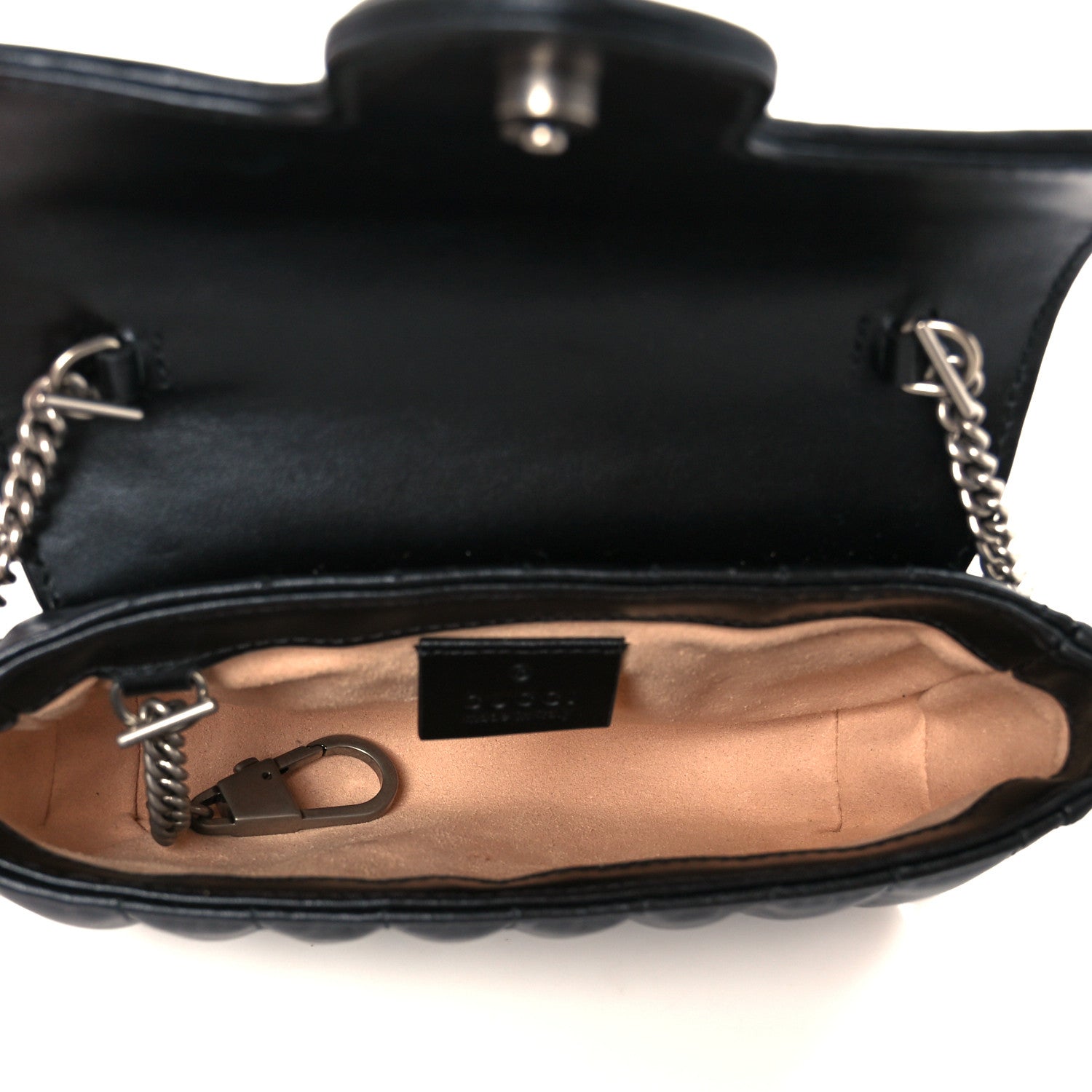 Gucci Black GG Marmont Bag