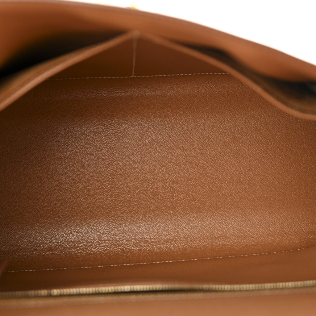 Hermes Kelly Gold Epsom Bag