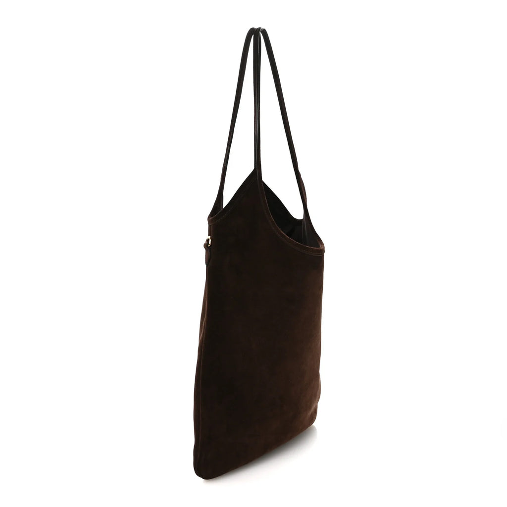 Miu Miu Brown Suede Tote