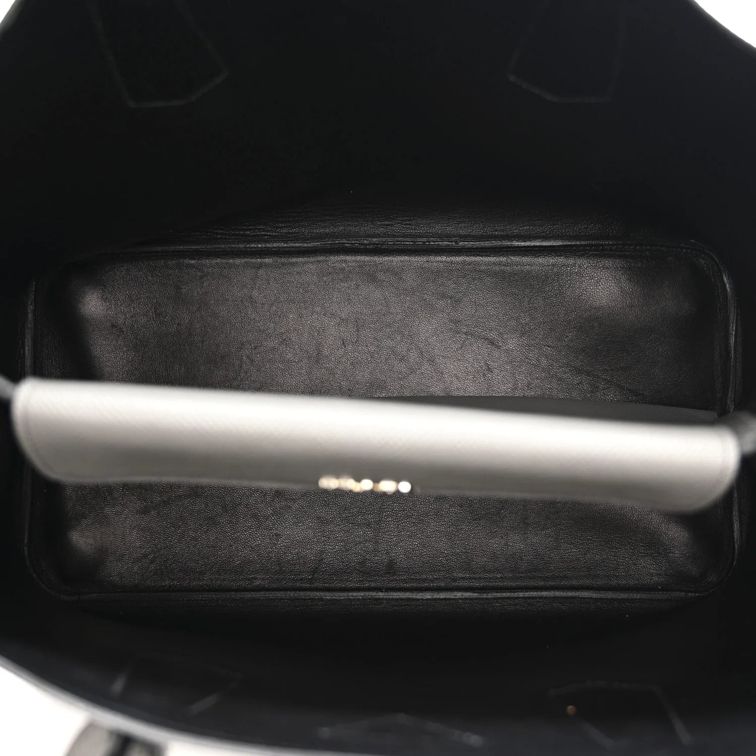 Prada Grey Saffiano Leather Tote
