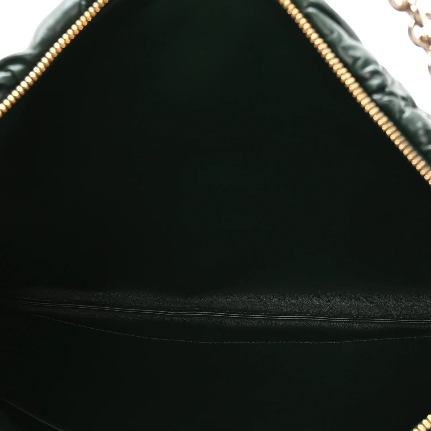 Dior Green Quilted Bubble Tote