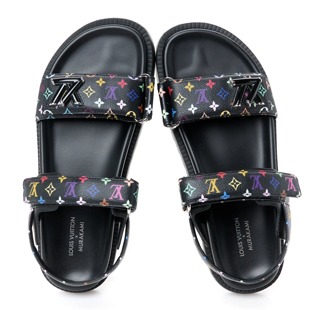Louis Vuitton Multicolor Monogram Sandals