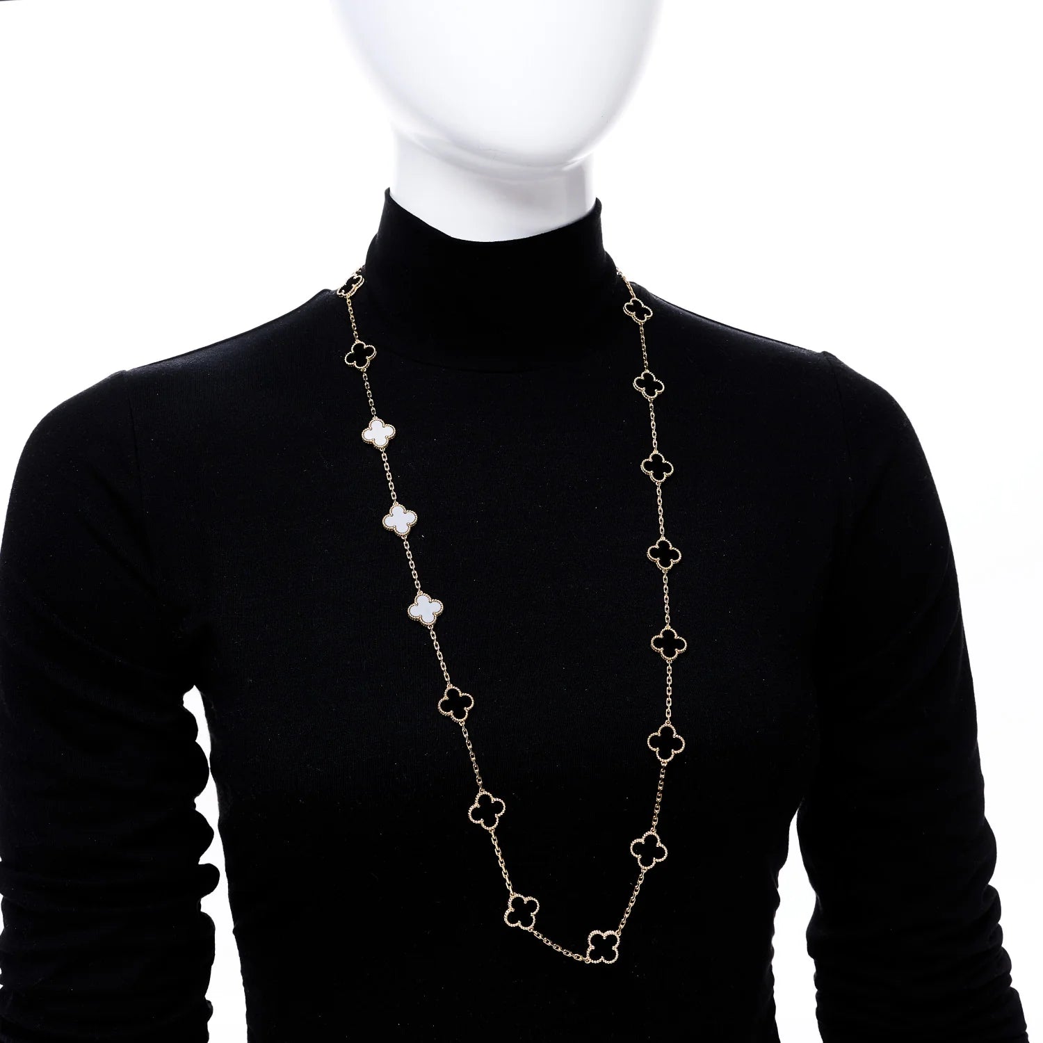 Van Cleef Arpels Onyx Alhambra