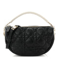 Dior Black Cannage Vibe Hobo Bag