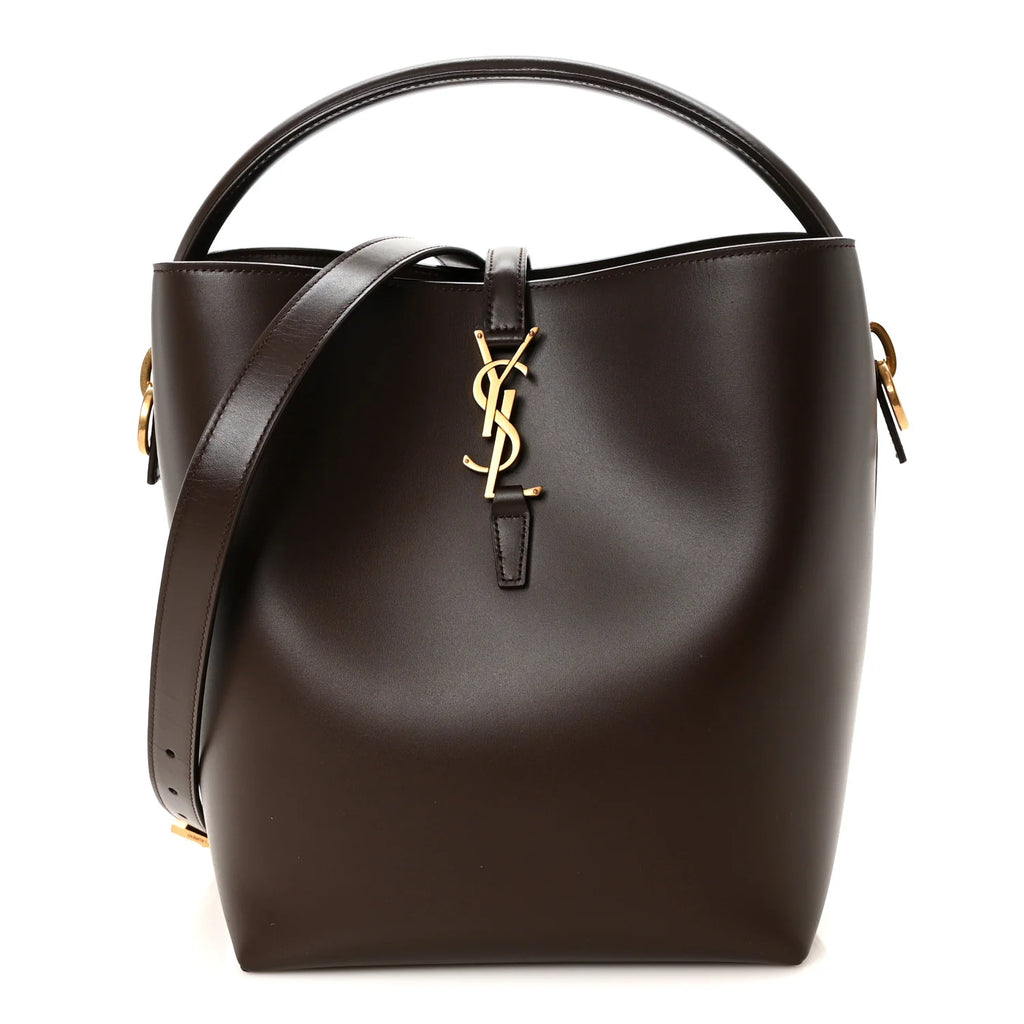 Saint Laurent Leather Bucket Bag