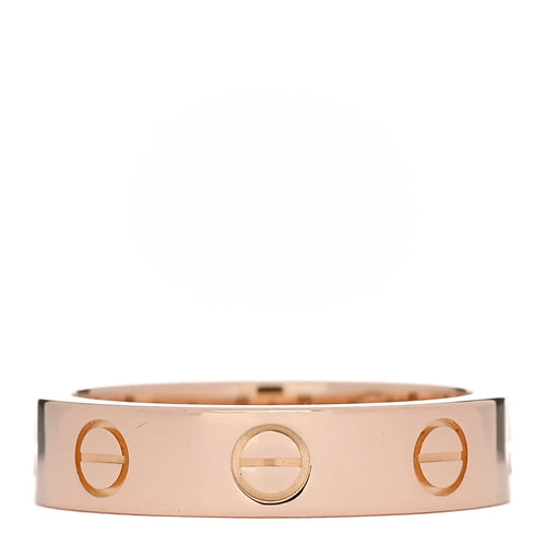 Cartier Rose Gold Diamond Ring