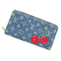 Louis Vuitton Monogram Denim Cherry Wallet