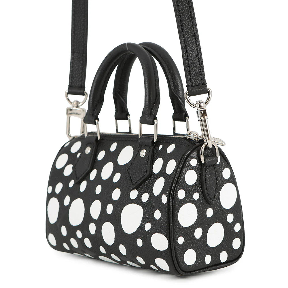Louis Vuitton Kusama Nano Speedy Black