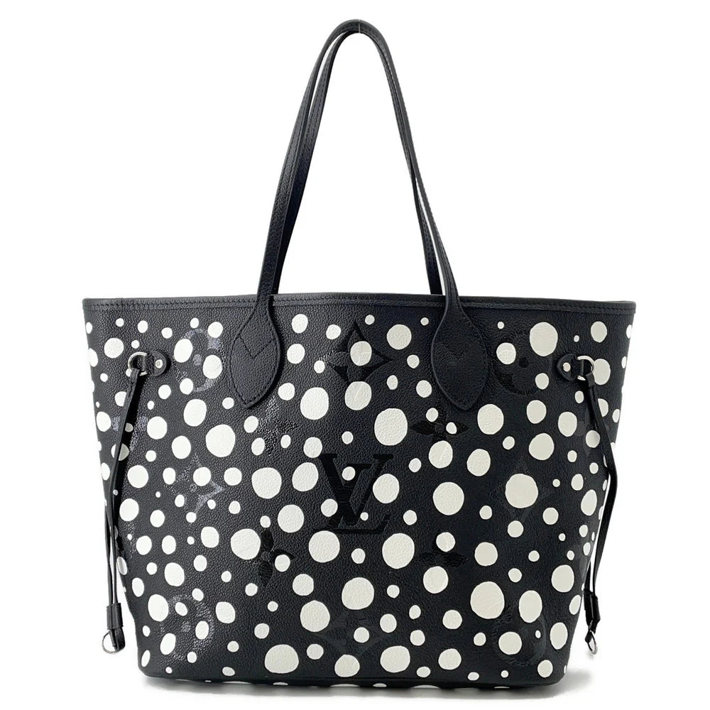 Louis Vuitton Kusama Black Neverfull MM