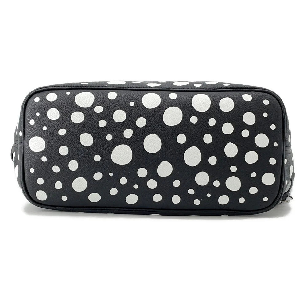 Louis Vuitton Kusama Black Neverfull MM