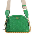 Gucci Green GG Matelassé Bag