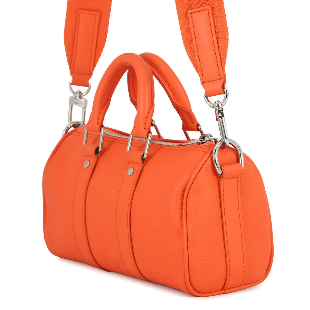 Louis Vuitton Orange Taurillon Nano Keepall