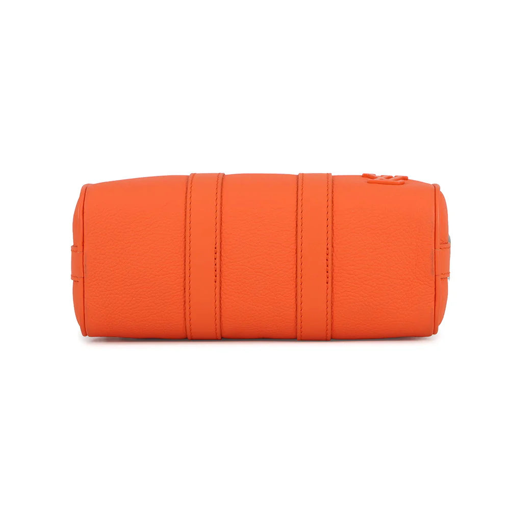 Louis Vuitton Orange Taurillon Nano Keepall