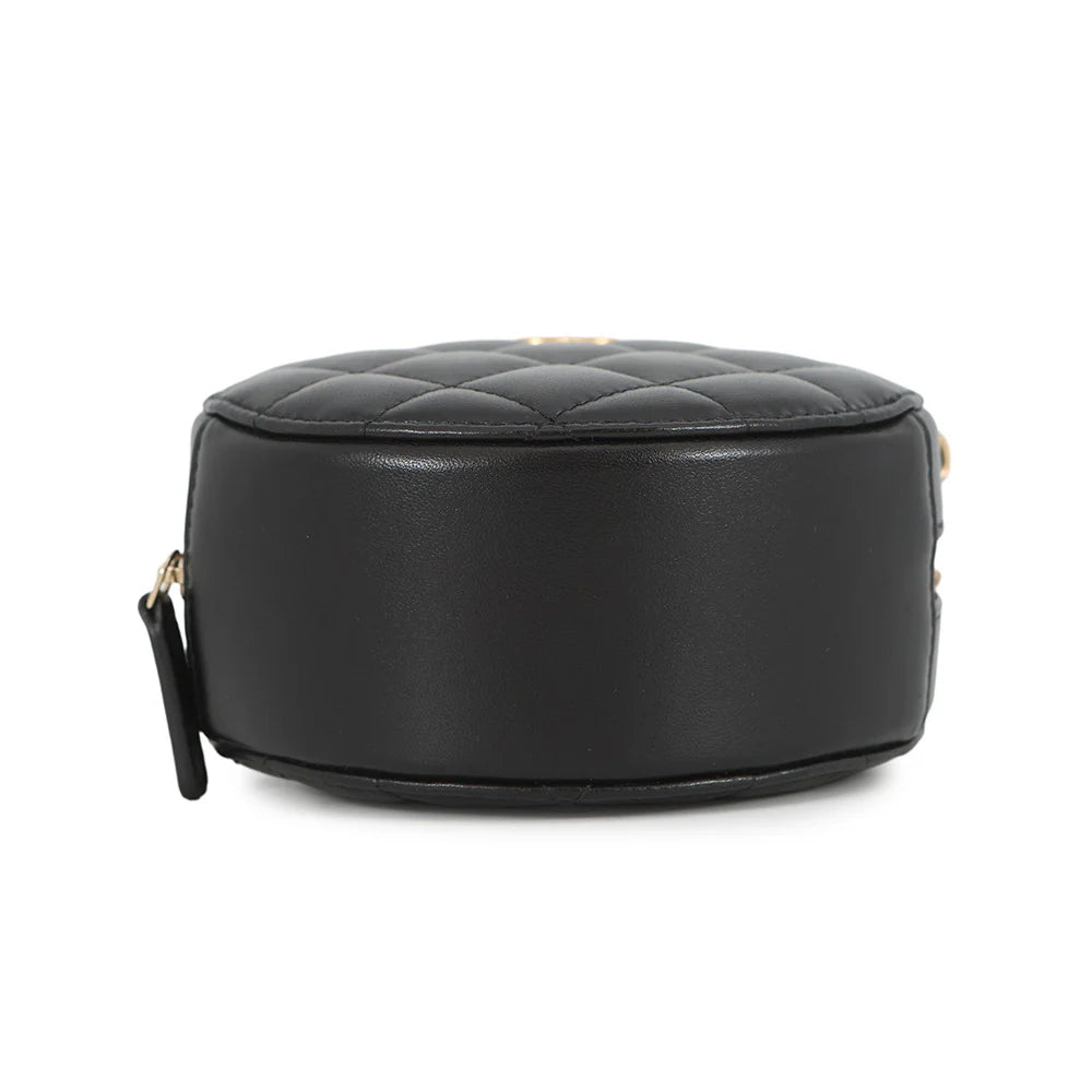 CHANEL Matelasse Mini Shoulder Bag Black