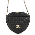 Chanel Black Quilted Lambskin Bag