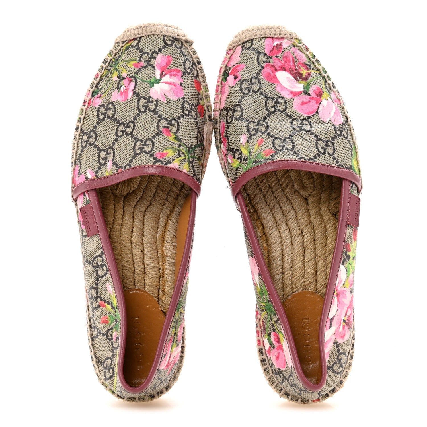 Gucci Blooms GG Supreme Espadrilles