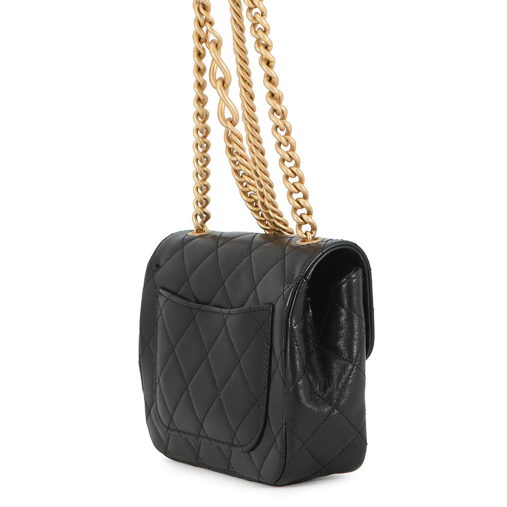 Chanel Black Quilted Flap Bag