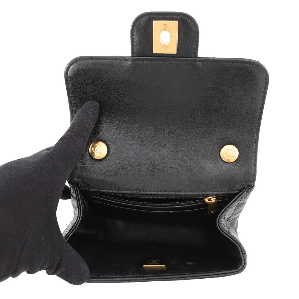 Chanel Black Quilted Flap Bag
