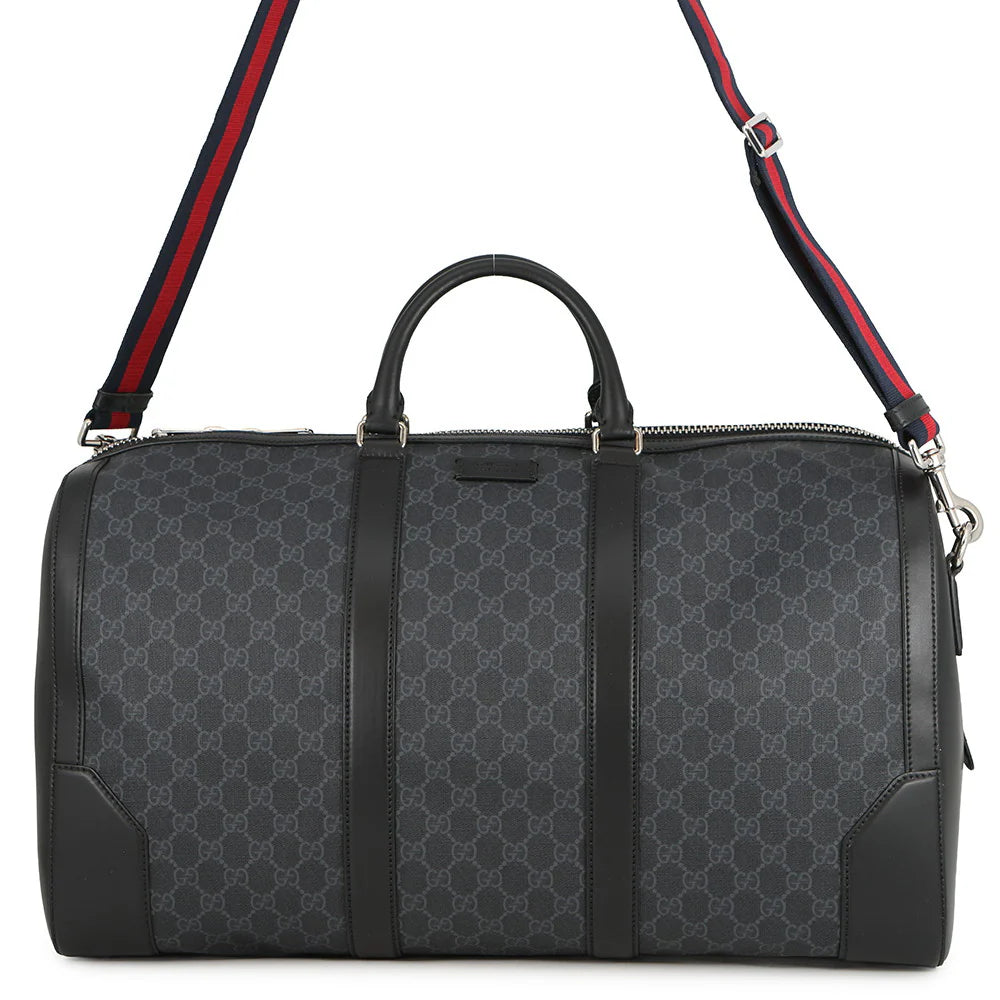 Gucci Grey GG Supreme Duffle