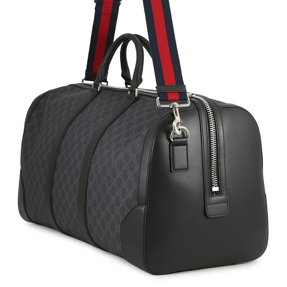 Gucci Grey GG Supreme Duffle