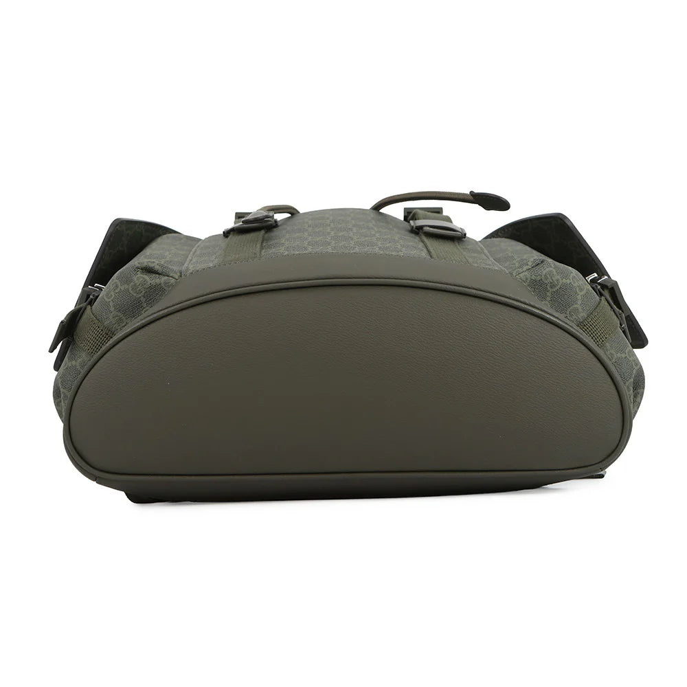 Gucci Grey GG Supreme Backpack