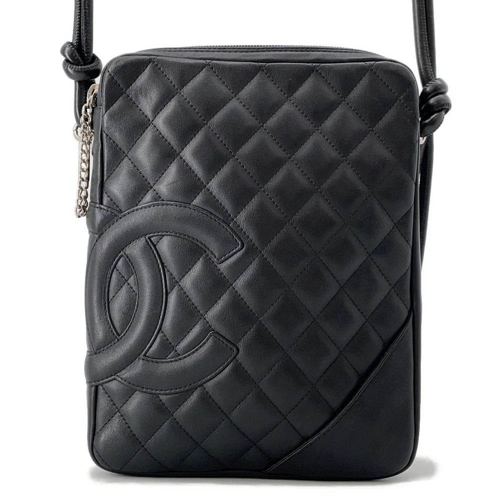 Chanel Black Quilted Cambon Messenger