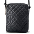 Chanel Black Quilted Cambon Messenger