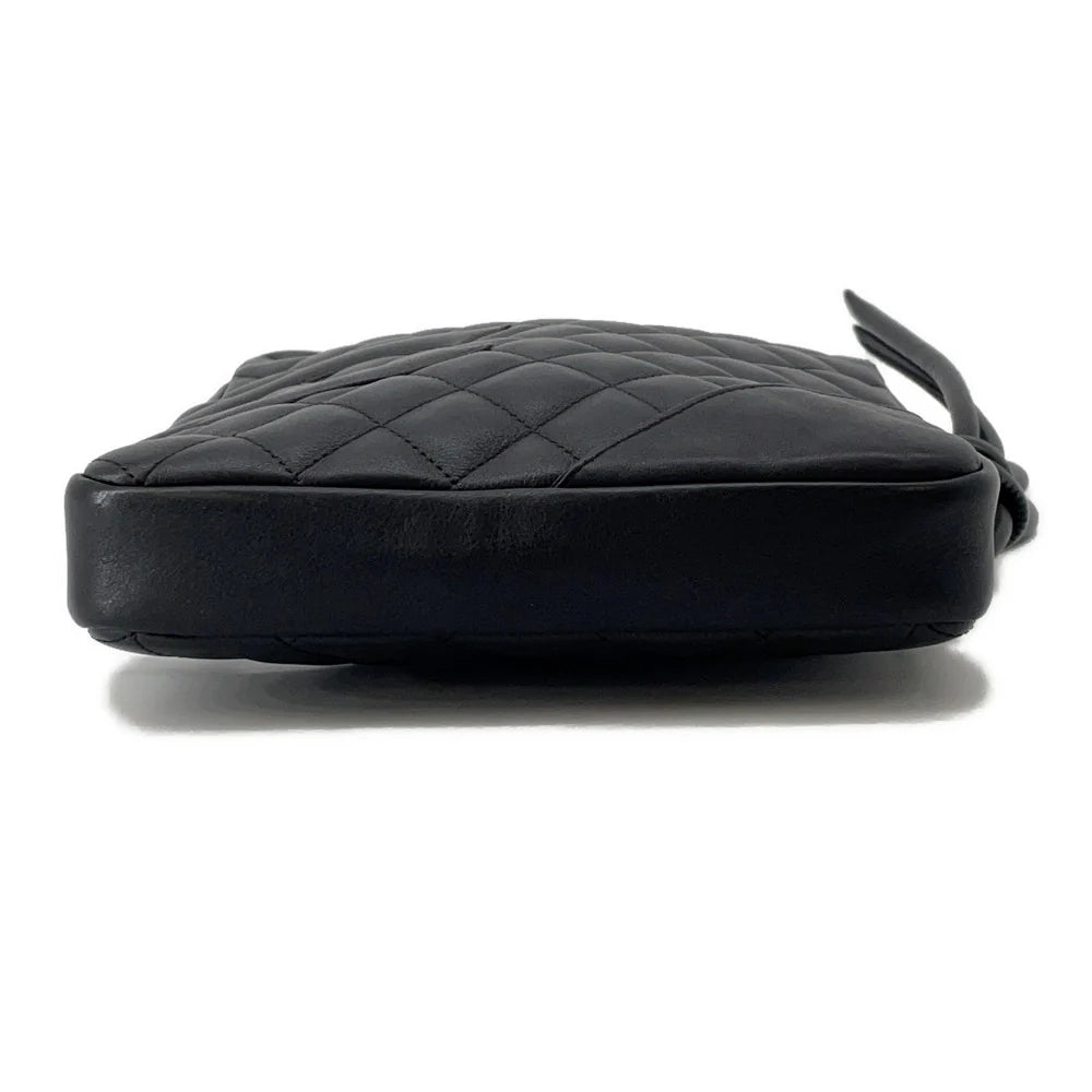 Chanel Black Quilted Cambon Messenger