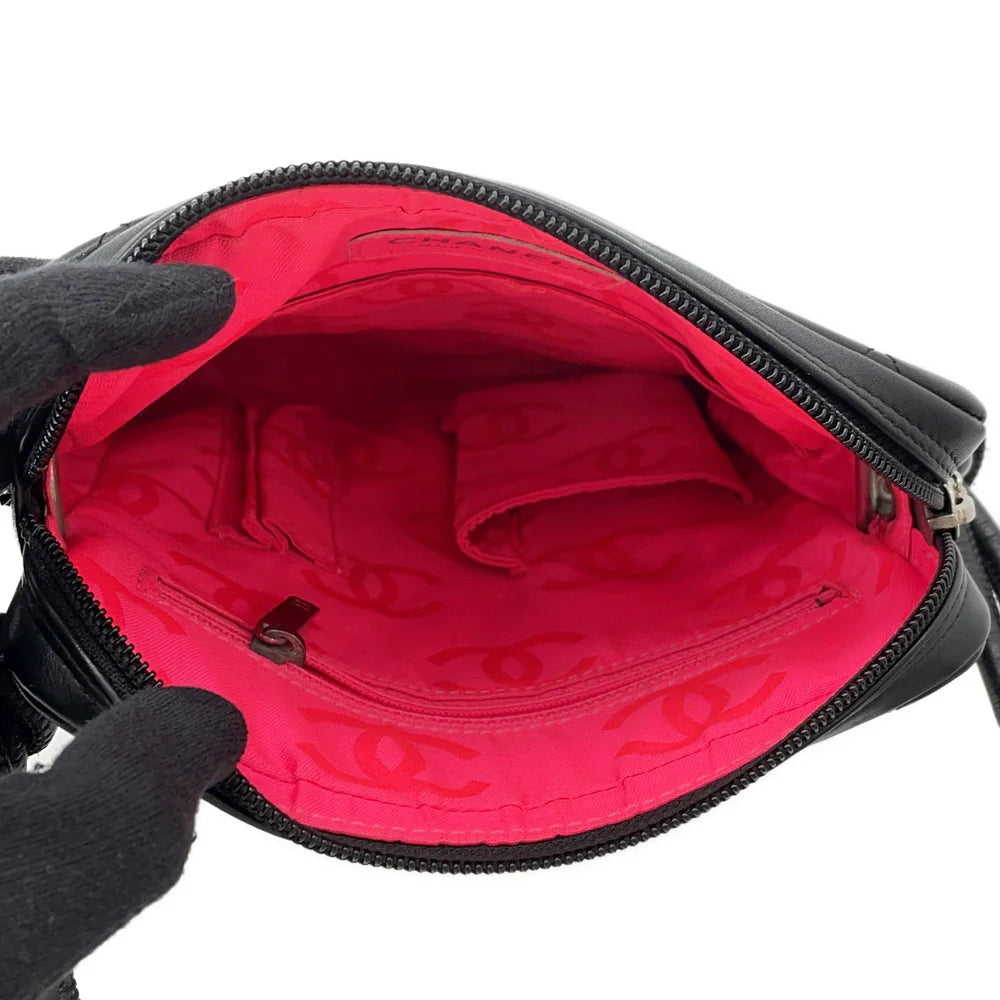 Chanel Black Quilted Cambon Messenger