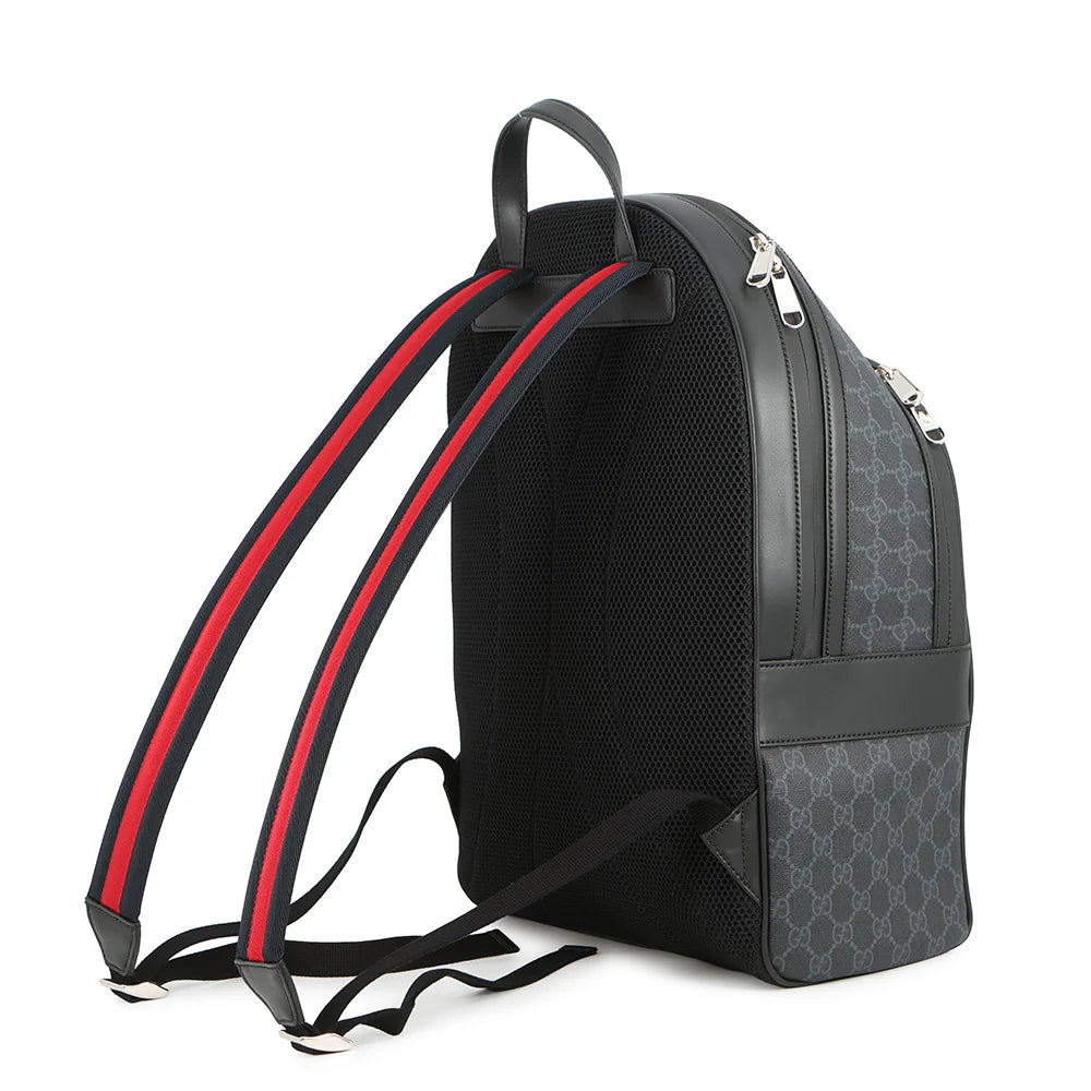Gucci Grey GG Supreme Backpack