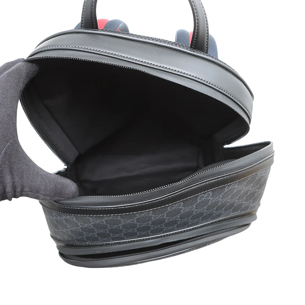 Gucci Grey GG Supreme Backpack