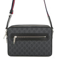 Gucci Grey GG Supreme Messenger Bag