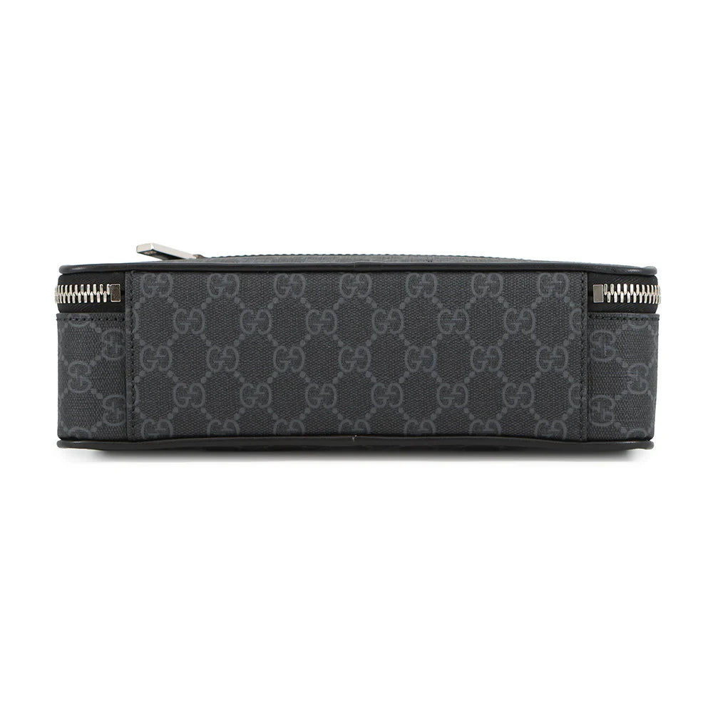 Gucci Grey GG Supreme Messenger Bag