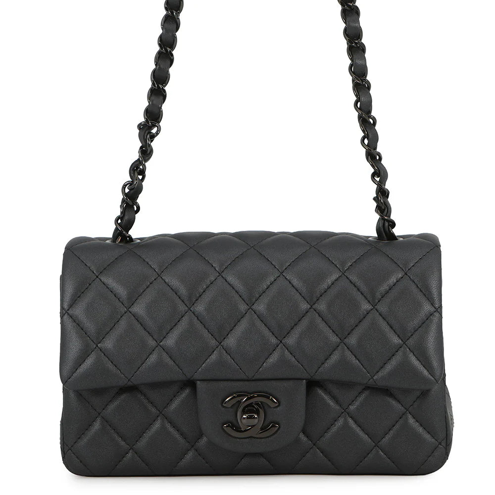 Chanel So Black Quilted Flap Bag