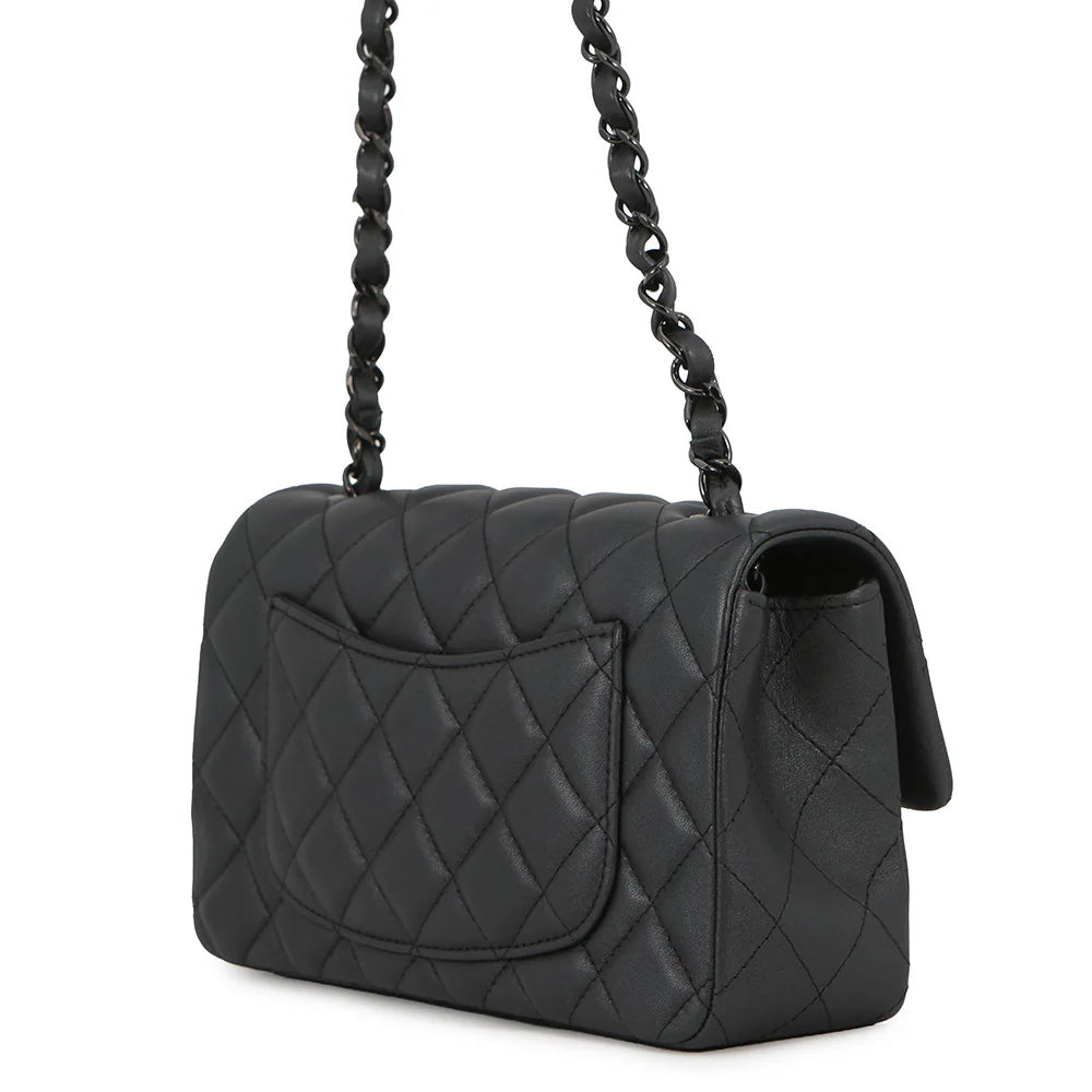 Chanel So Black Quilted Flap Bag