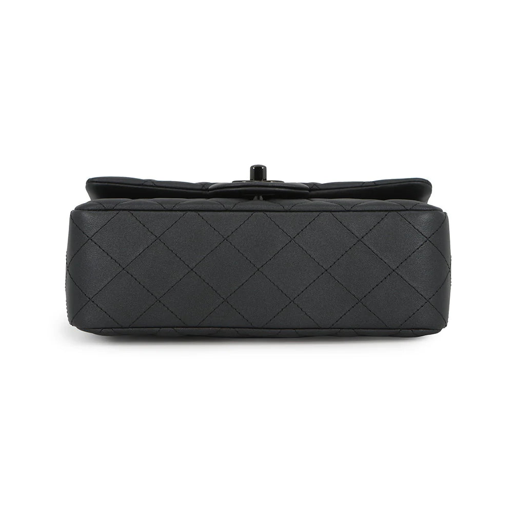 Chanel So Black Quilted Flap Bag